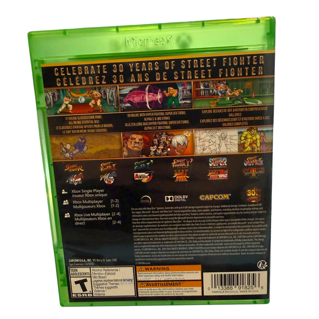 XBOX One - Street Fighter: 30th Anniversary Collection CIB