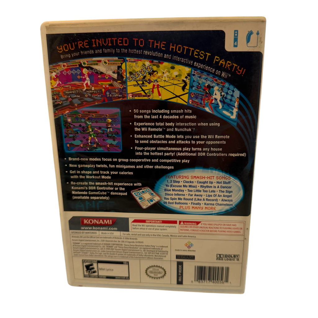 Nintendo Wii - Dance Dance Revolution: Hottest Party CIB
