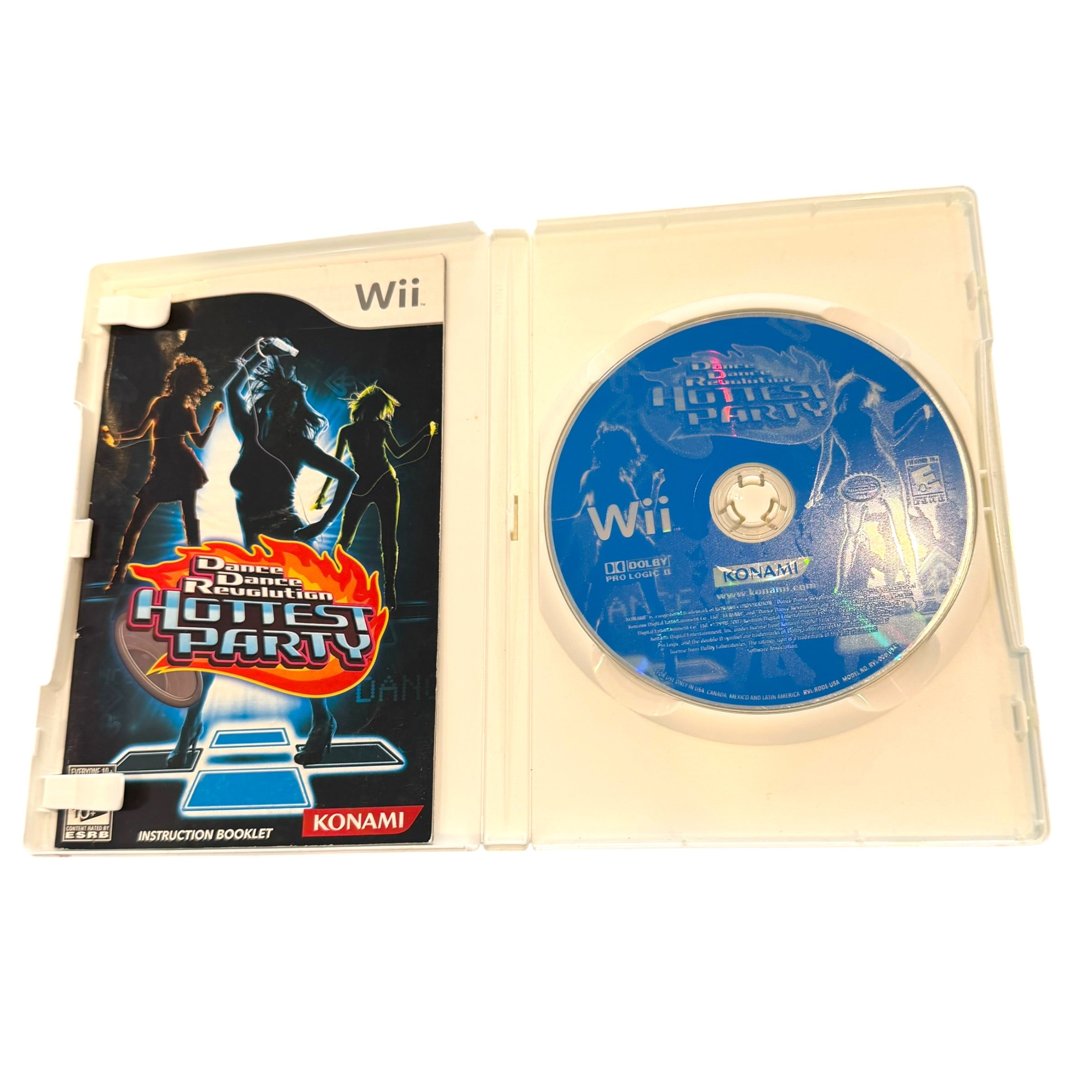Nintendo Wii - Dance Dance Revolution: Hottest Party CIB
