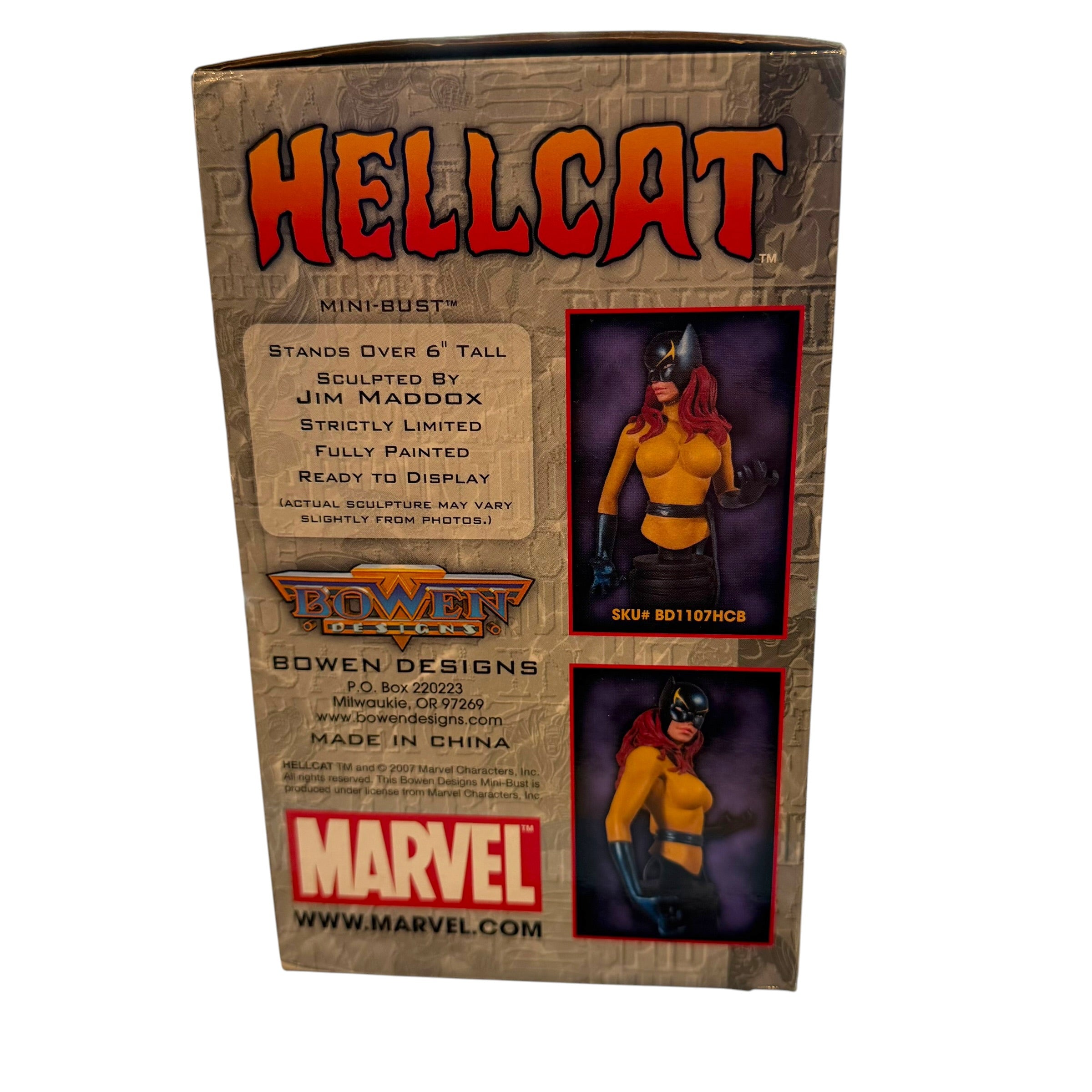 Marvel - 2007 Hell Cat Limited Edition /1500 6" Statue Bust