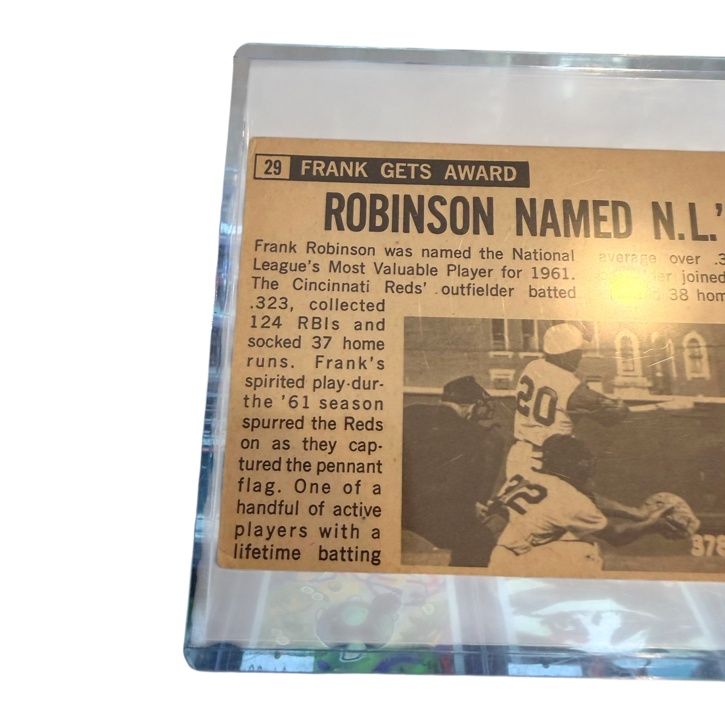Topps 1964 Harmon Killbrew Frank Robinson Oversize Card Lot