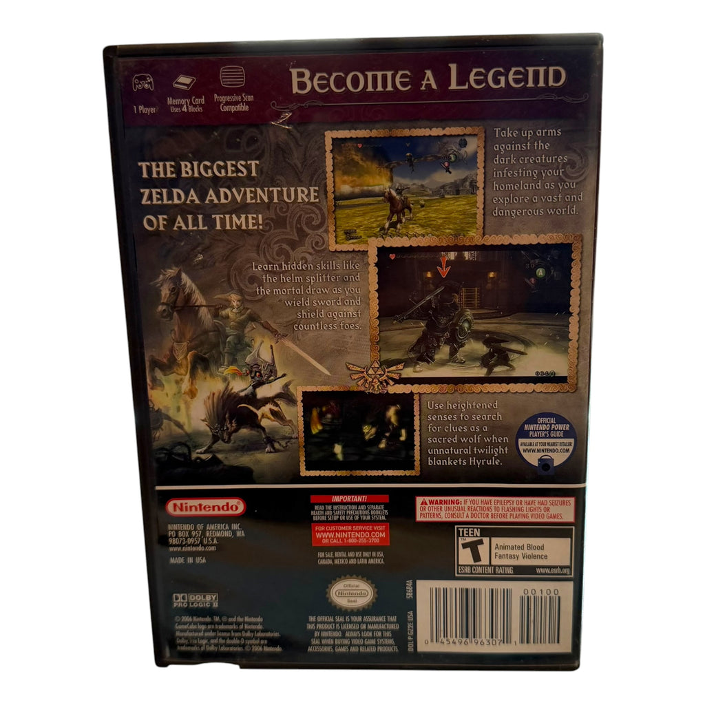 Nintendo Gamecube - Zelda: Twilight Princess CIB