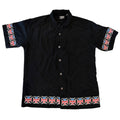 Dragonfly Clothing - Cross Black Embroidered USA Vintage Y2K Shirt