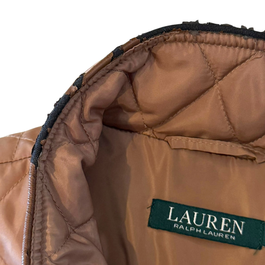 Ralph Lauren - Light Brown Quilted Womens Jacket