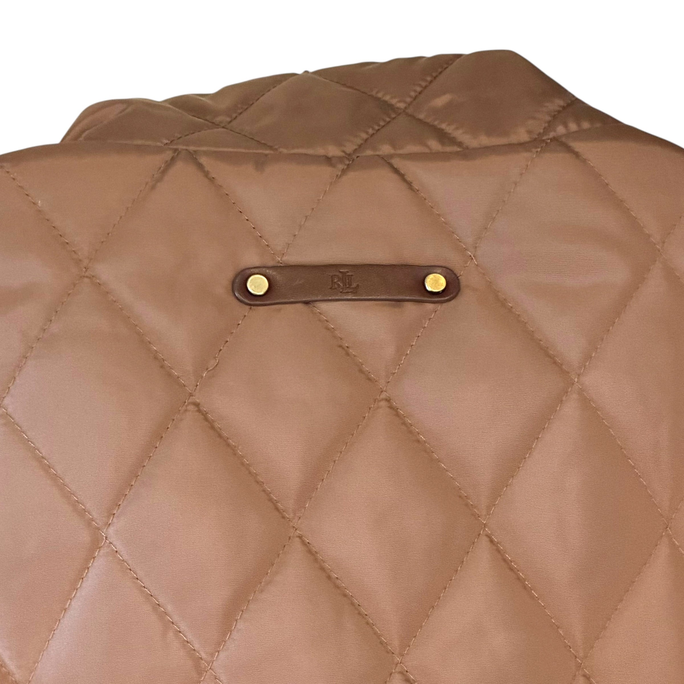 Ralph Lauren - Light Brown Quilted Womens Jacket