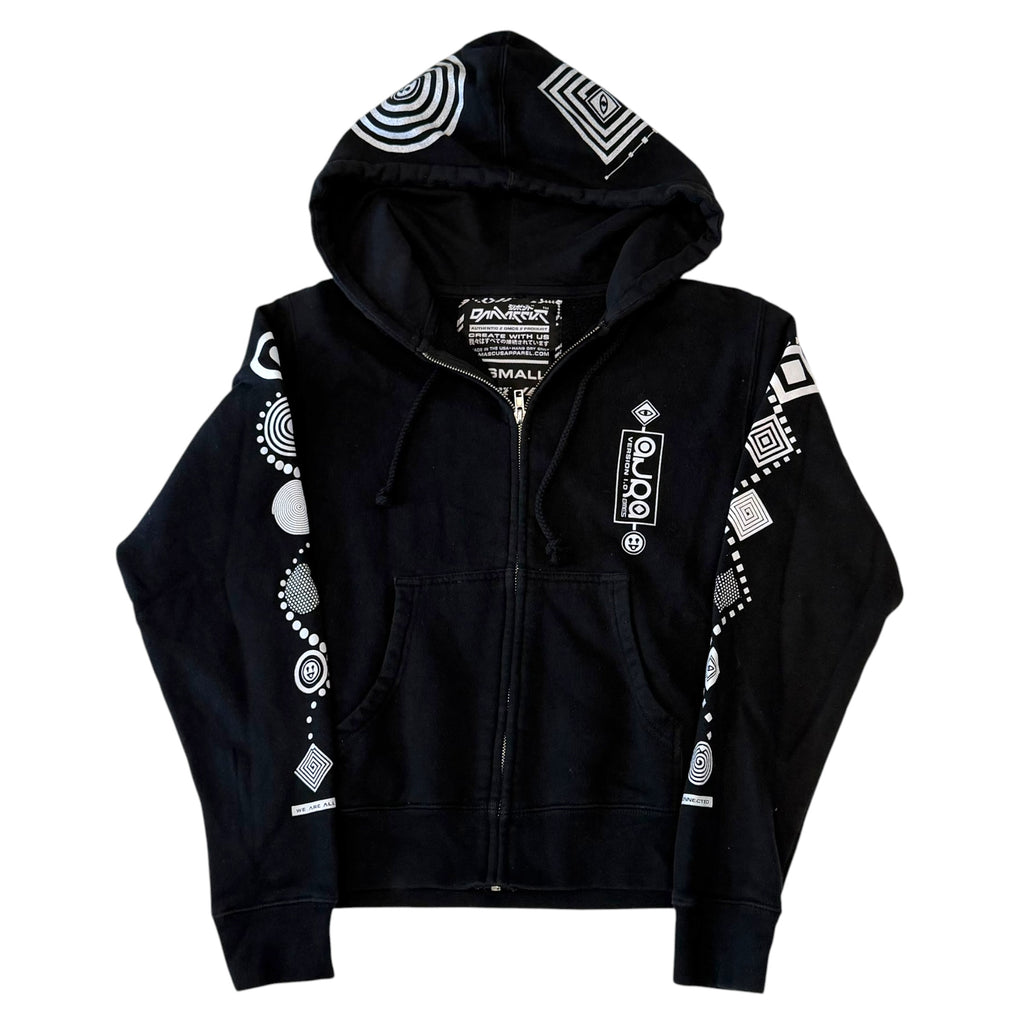 Damascus - Full Zip Graphic Women's Hoodie Sweatshirt