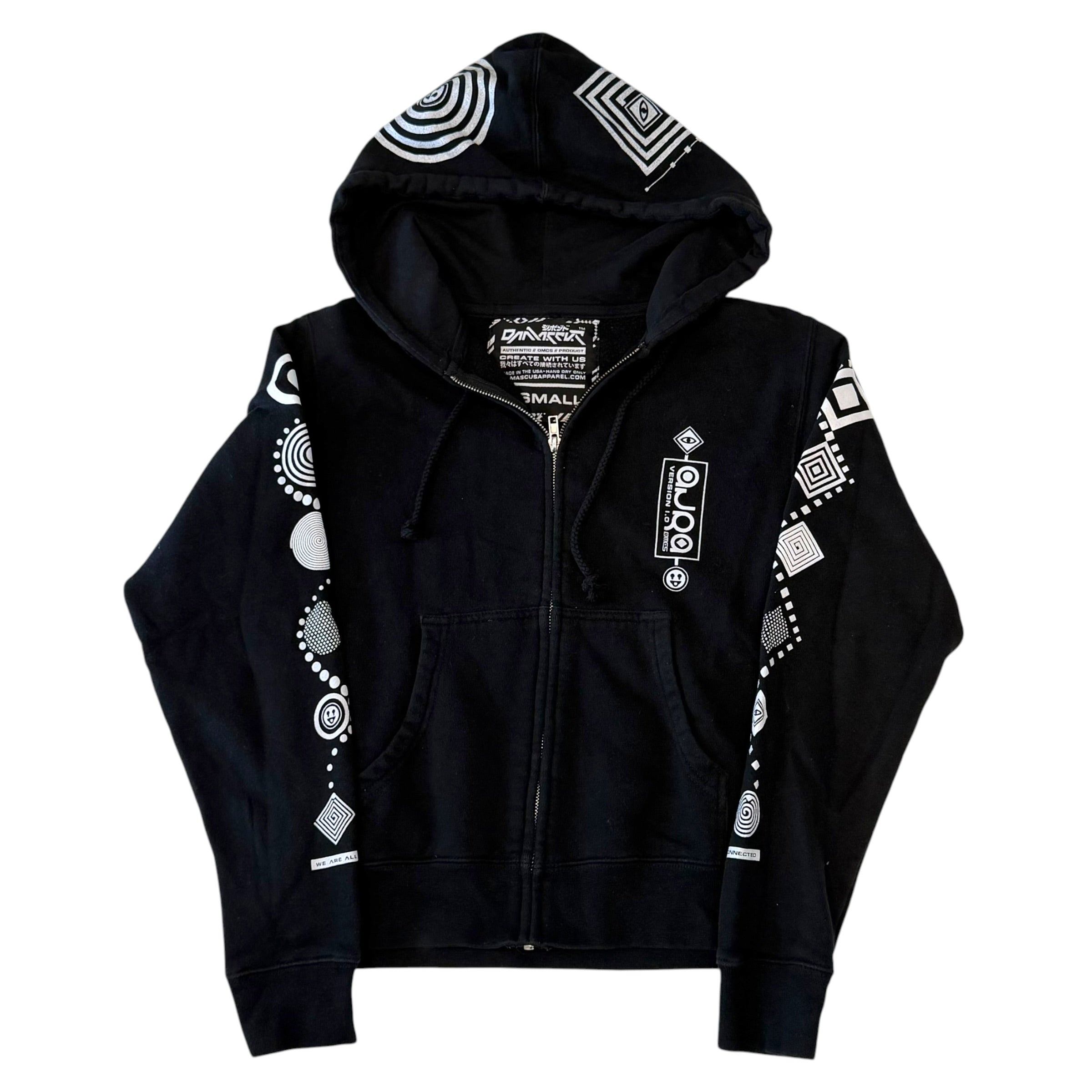 Damascus - Full Zip Graphic Women's Hoodie Sweatshirt