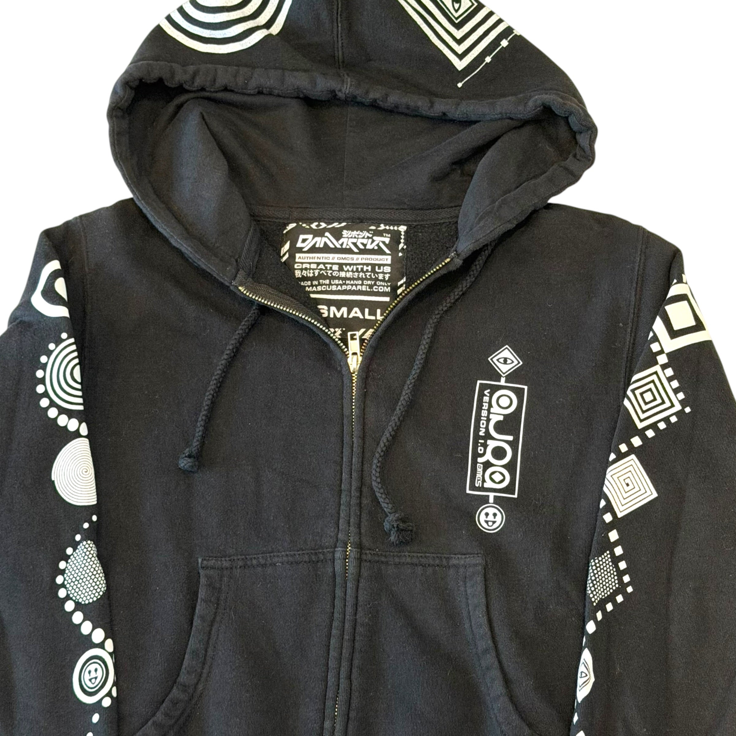 Damascus - Full Zip Graphic Women's Hoodie Sweatshirt