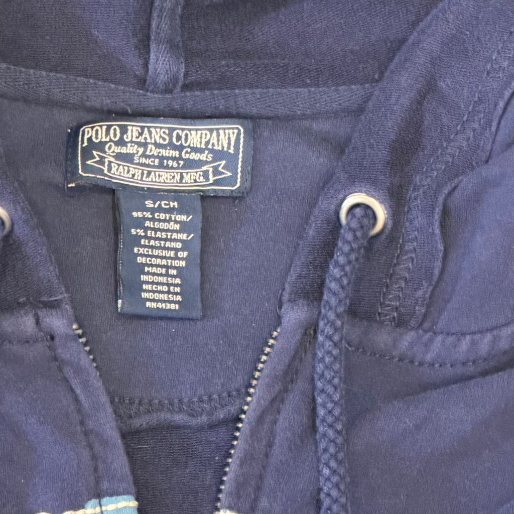 Polo Jeans Company - Ralph Lauren USA Full Zip Vintage Y2K Hoodie Sweatshirt