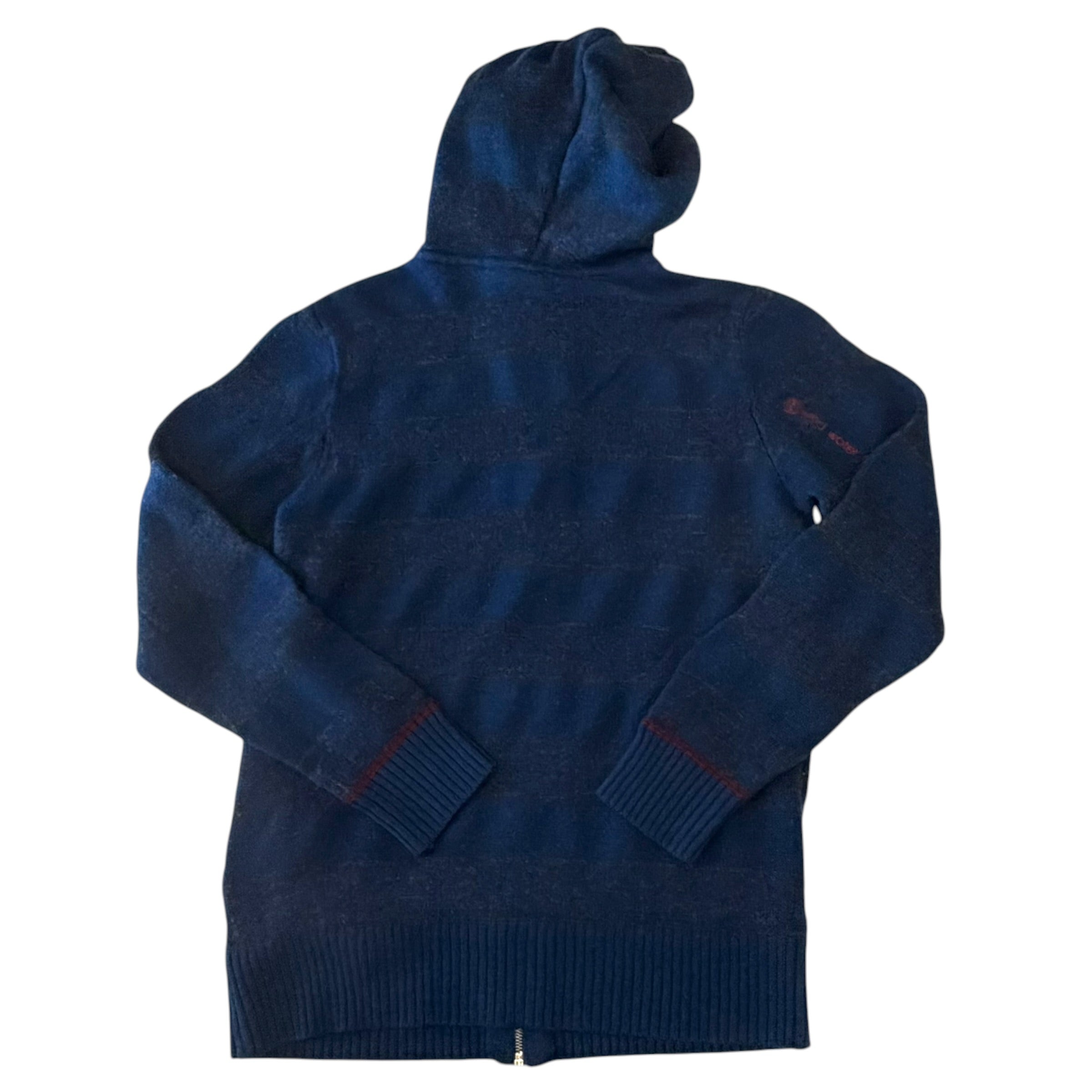 Element - Navy Fleece Knit Hoodie Sweatshirt