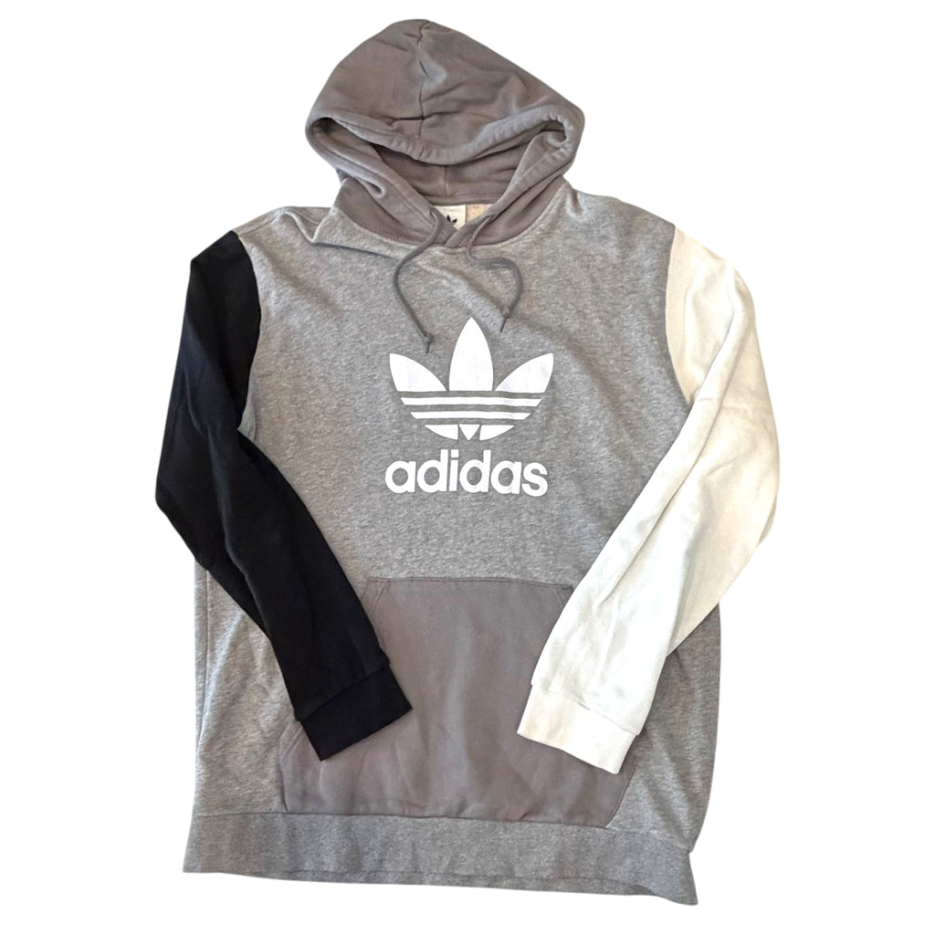 Adidas Originals - Two Tone Grey Hoodie Sweatshirt