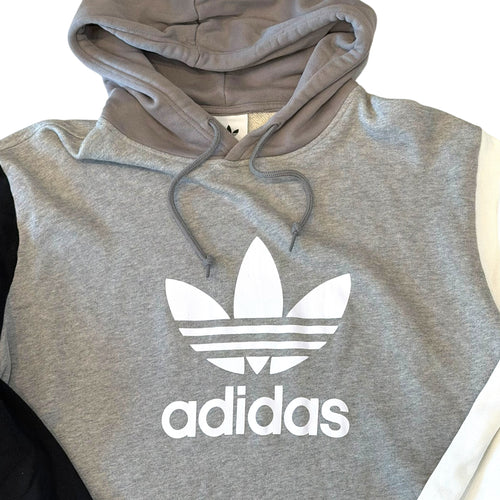 Adidas Originals - Two Tone Grey Hoodie Sweatshirt