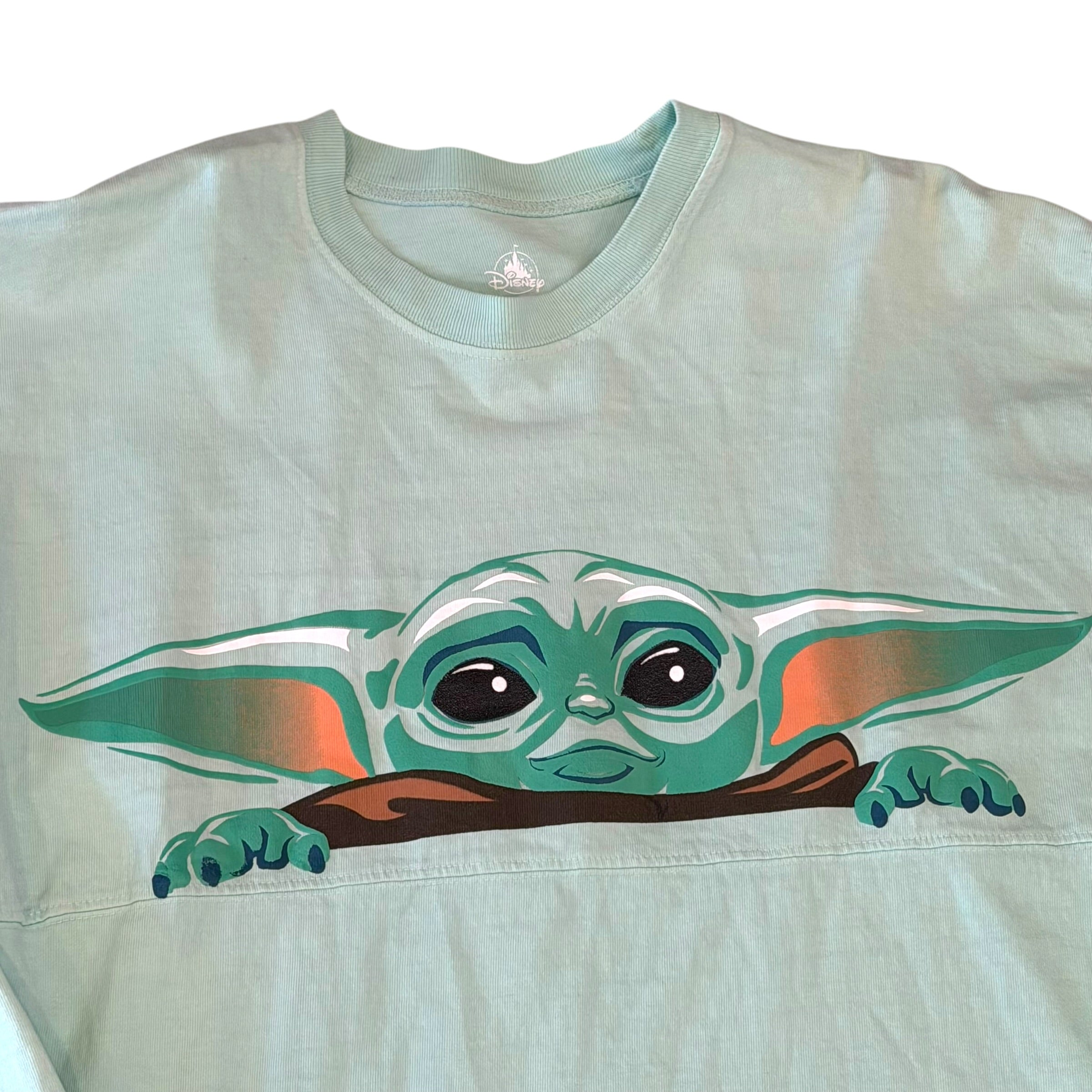 Disney x Star Wars - Grogu Puff Print Green Spirit Jersey