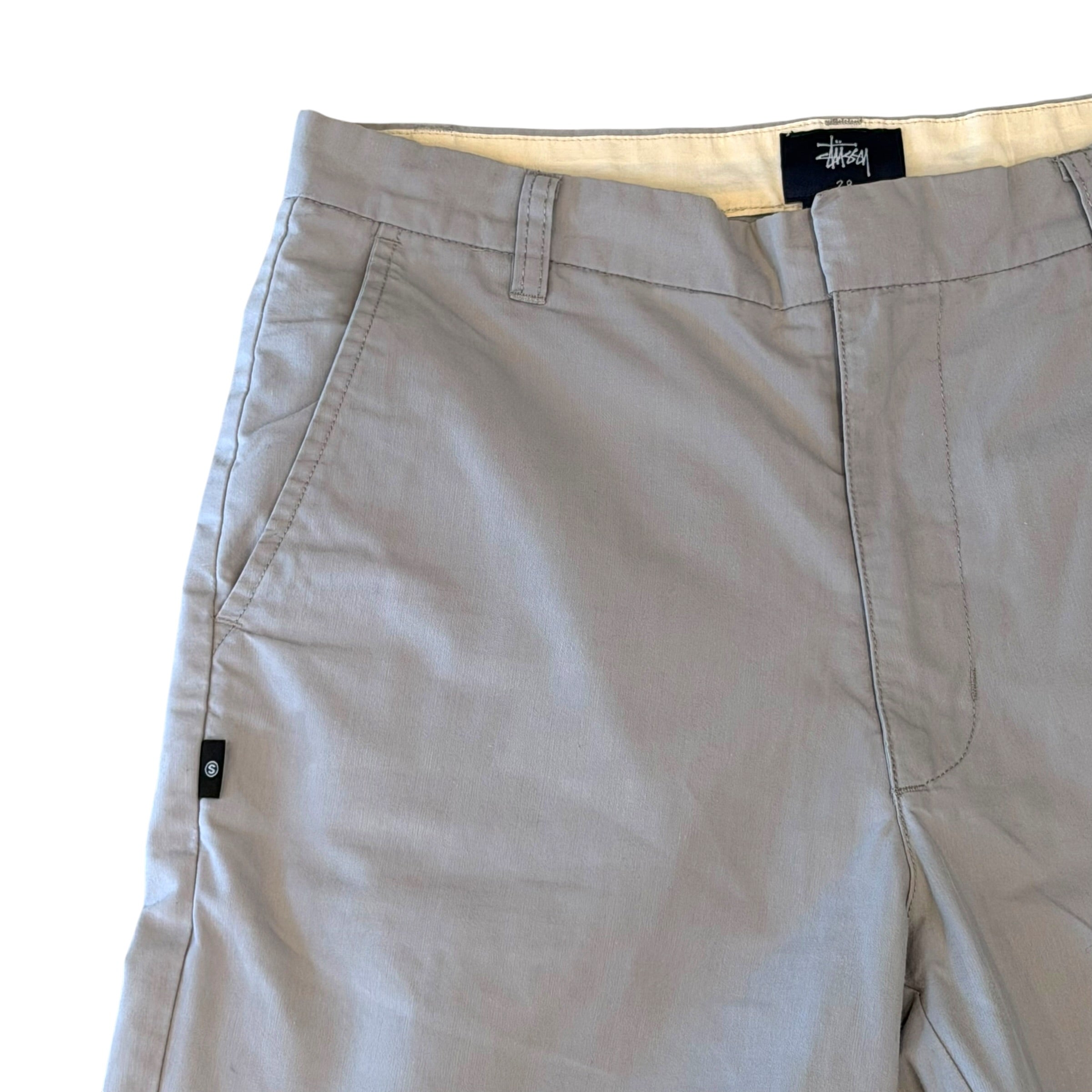 Stussy - Light Grey Chino Shorts