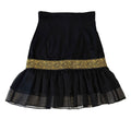 Switch USA - Black Ruffle Vintage 90s Skirt