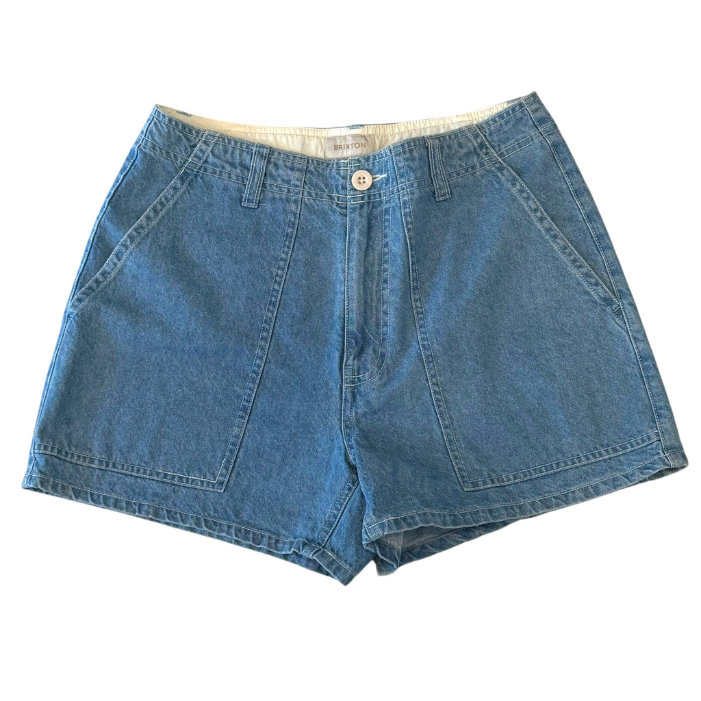 Brixton - Light Blue Women's Denim Shorts