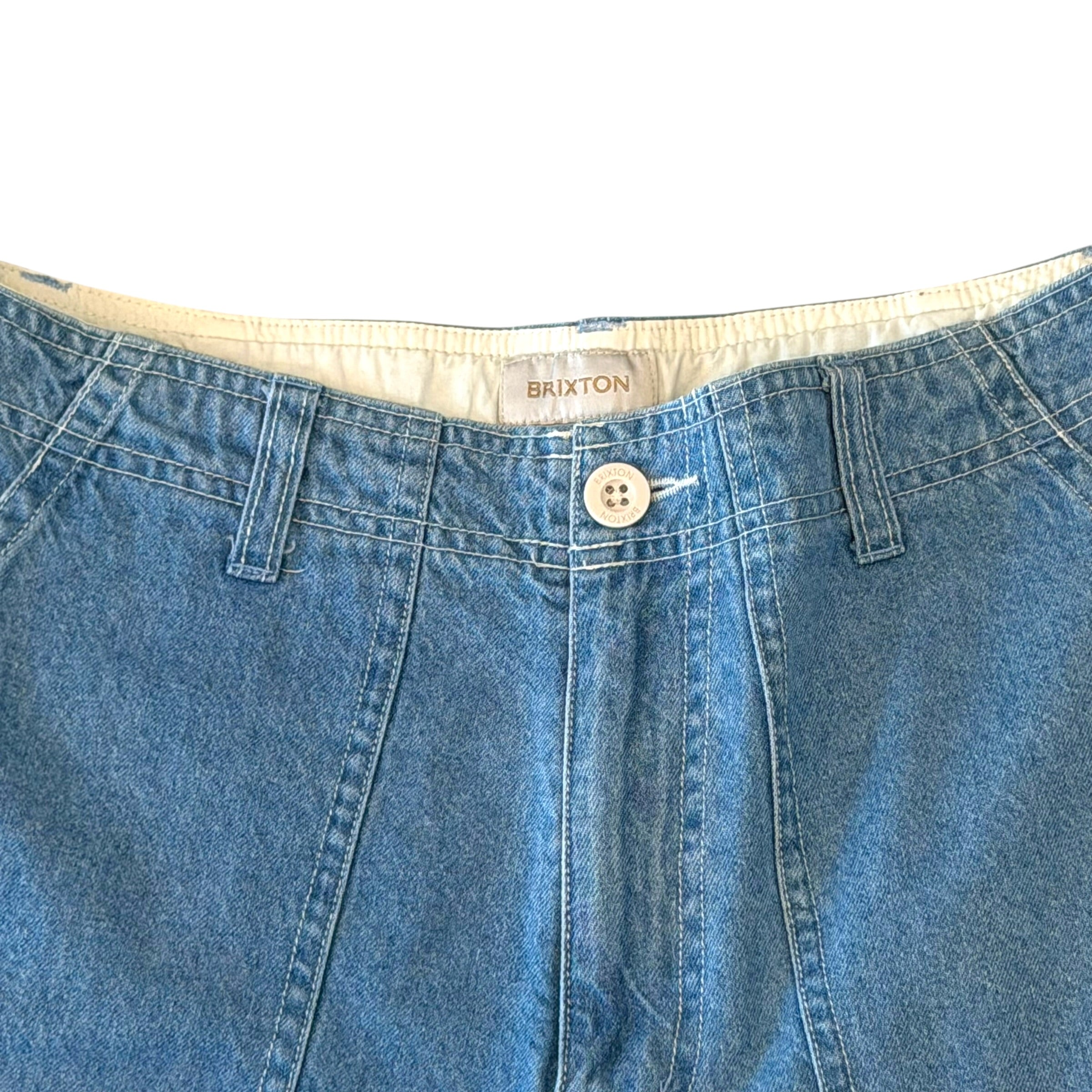 Brixton - Light Blue Women's Denim Shorts