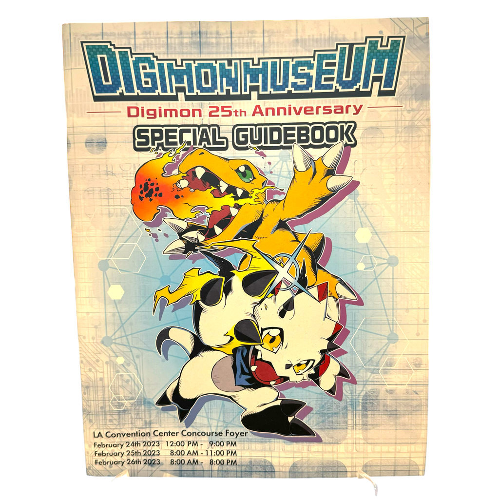 Digimon Museum - Digimon 25th Anniversary Special Kenji Autographed Guidebook