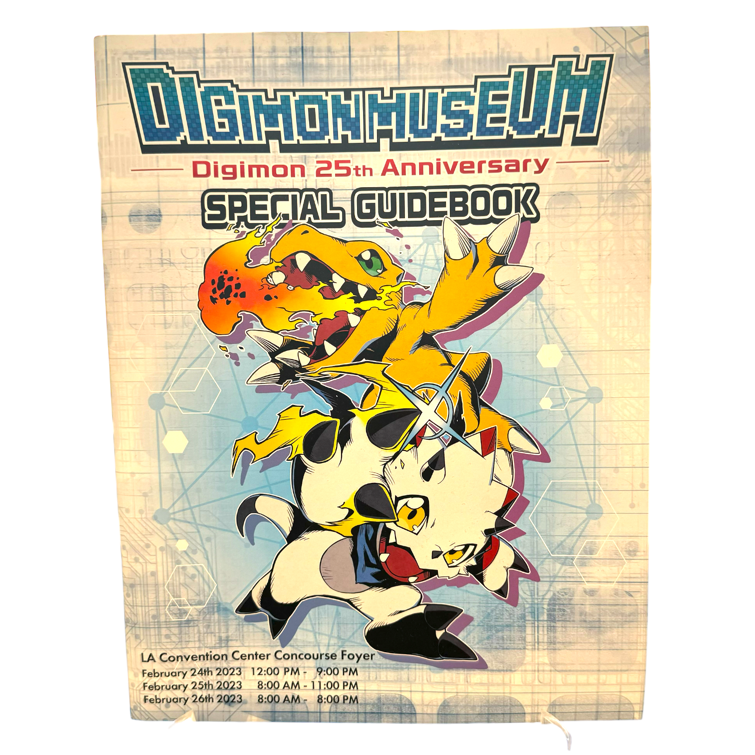 Digimon Museum - Digimon 25th Anniversary Special Kenji Autographed Guidebook