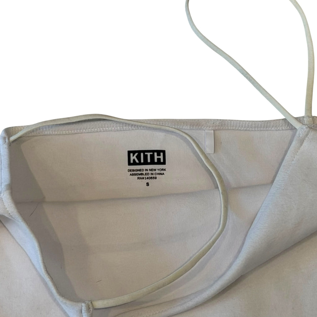 Kith - Womens' White Cropped Tank Top