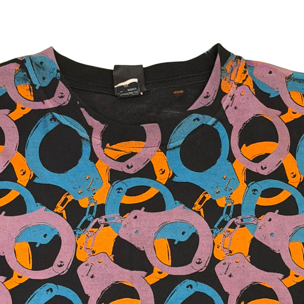 Hollywood Cartel - HandCuff AOP Vintage Y2K T-Shirt