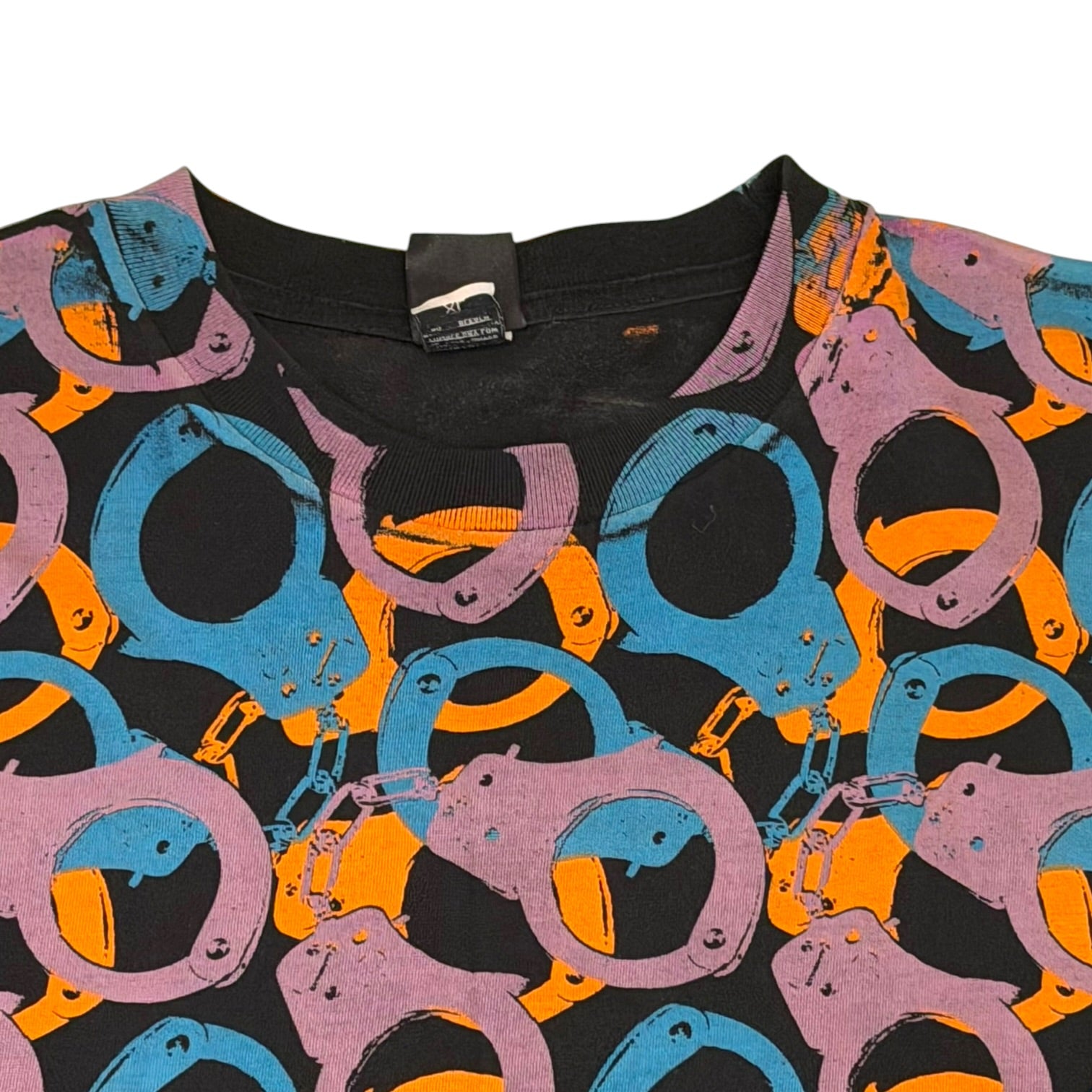 Hollywood Cartel - HandCuff AOP Vintage Y2K T-Shirt