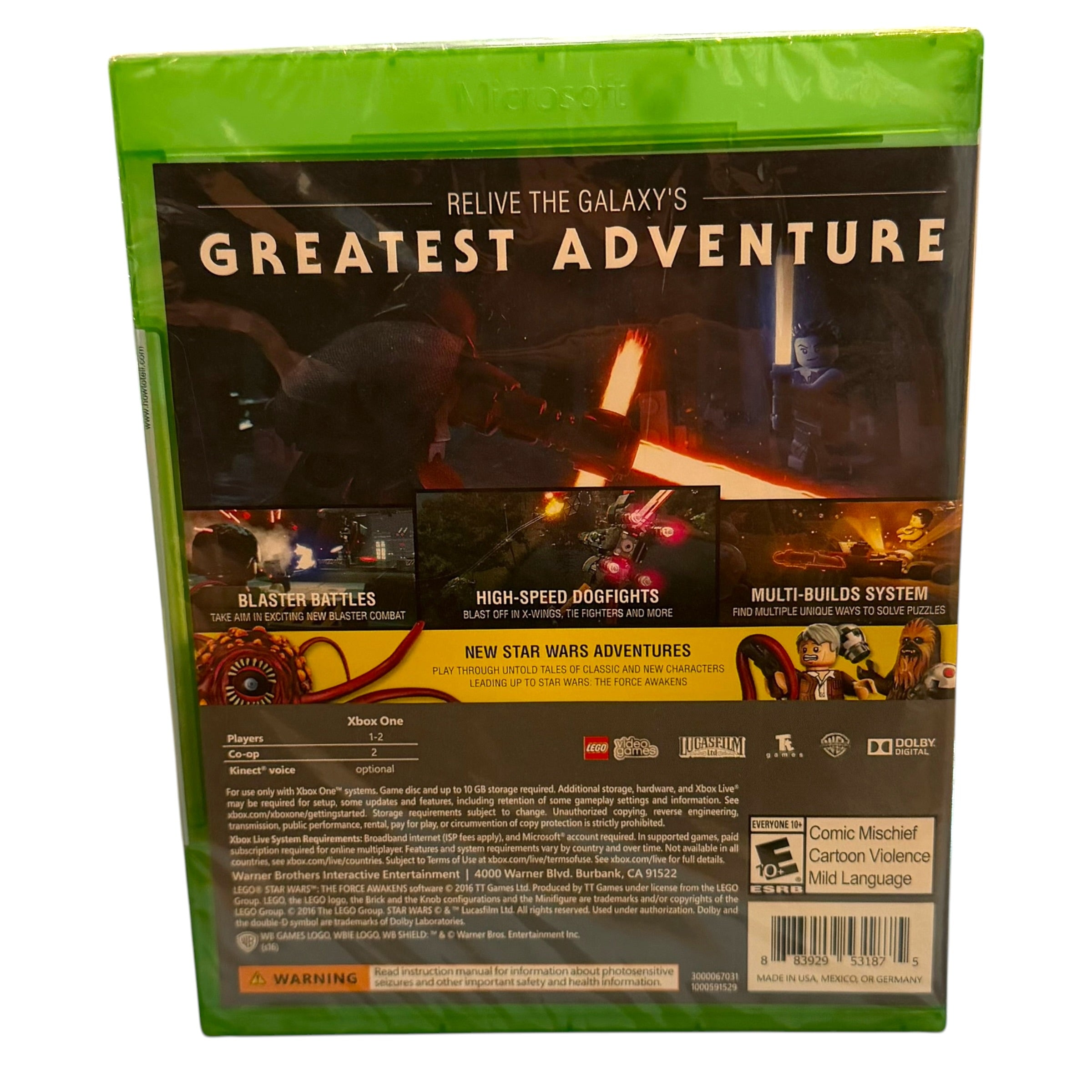 LEGO: Star Wars The Force Awakens XBox One NEW