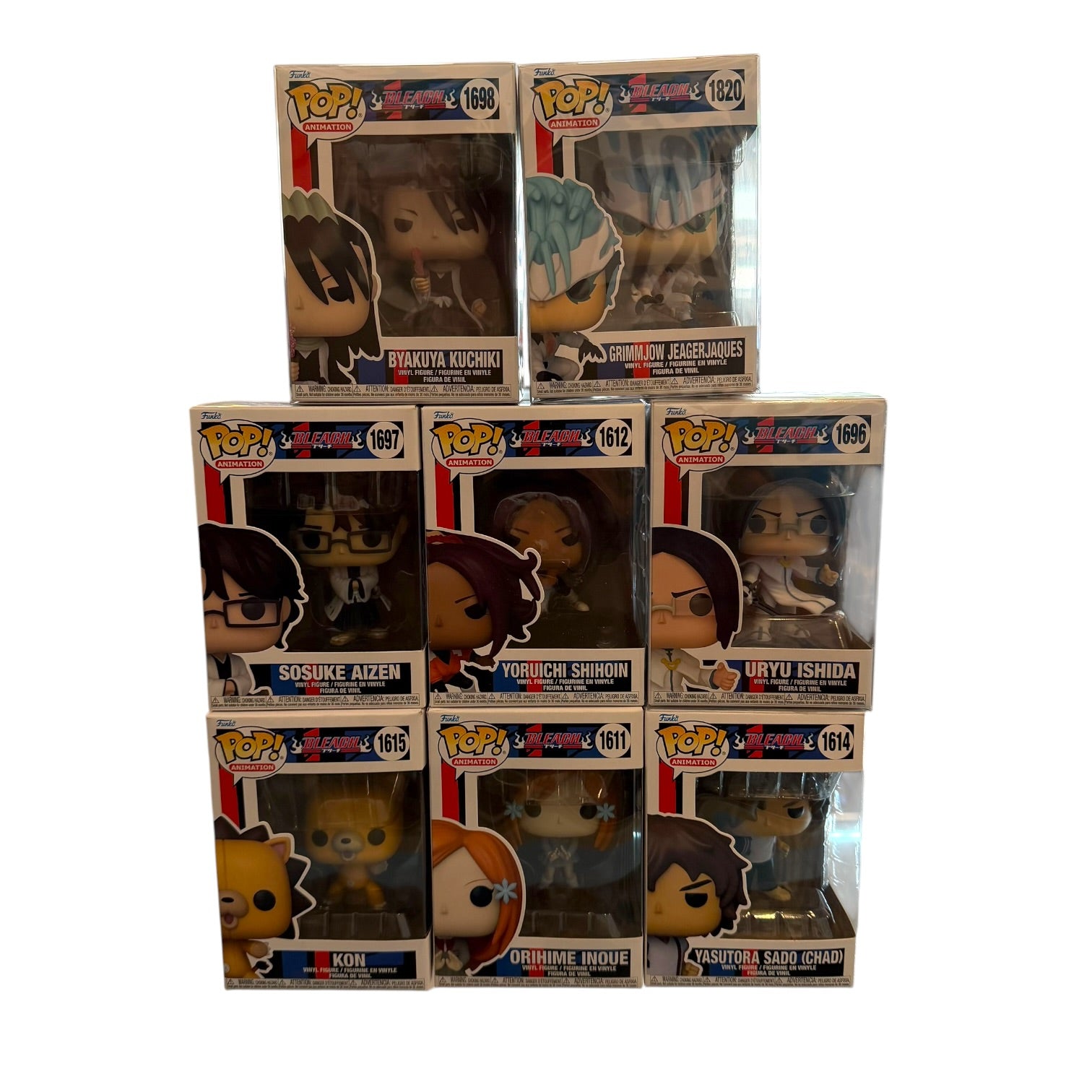 Funko Pop Animation - Bleach Funko Pop Lot