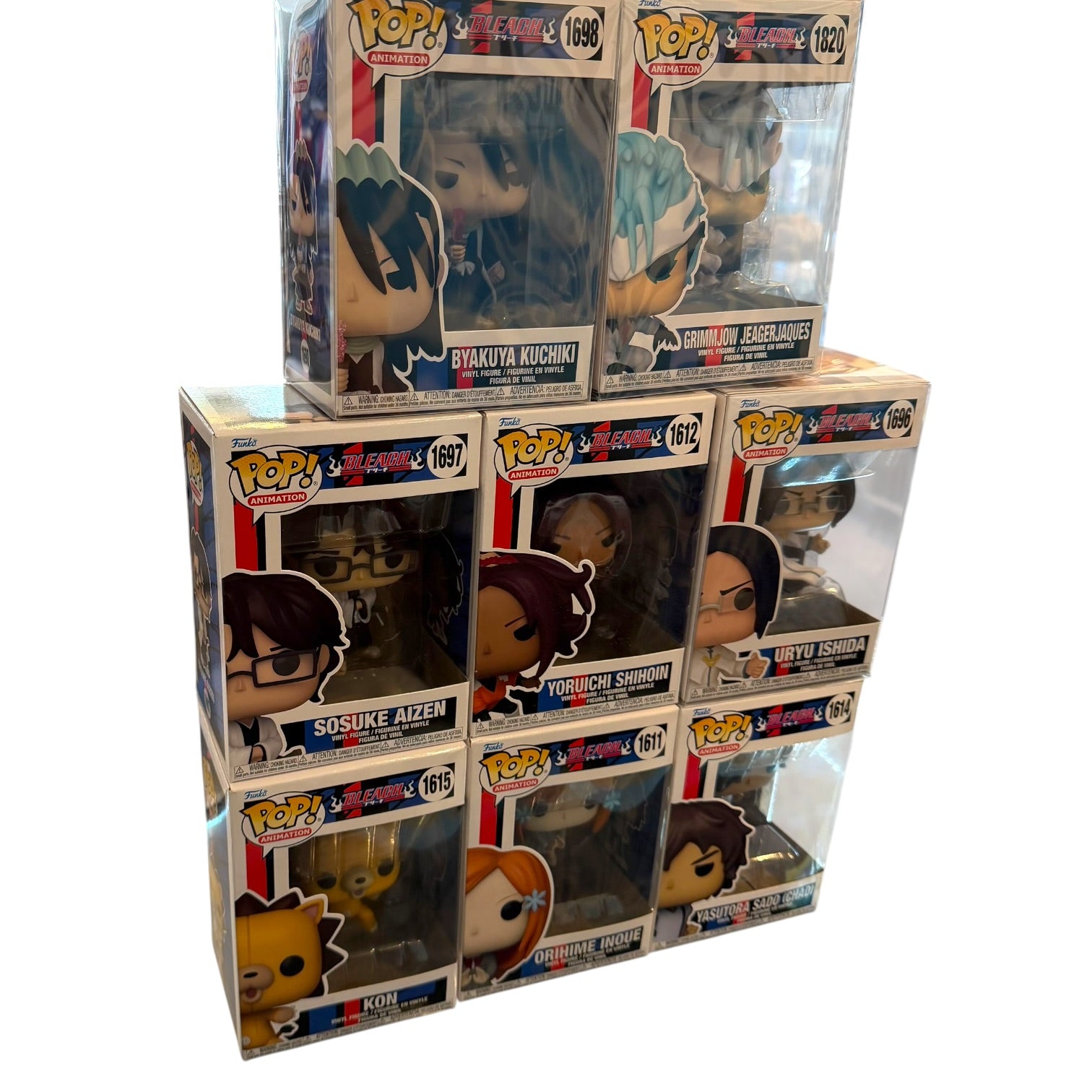 Funko Pop Animation - Bleach Funko Pop Lot
