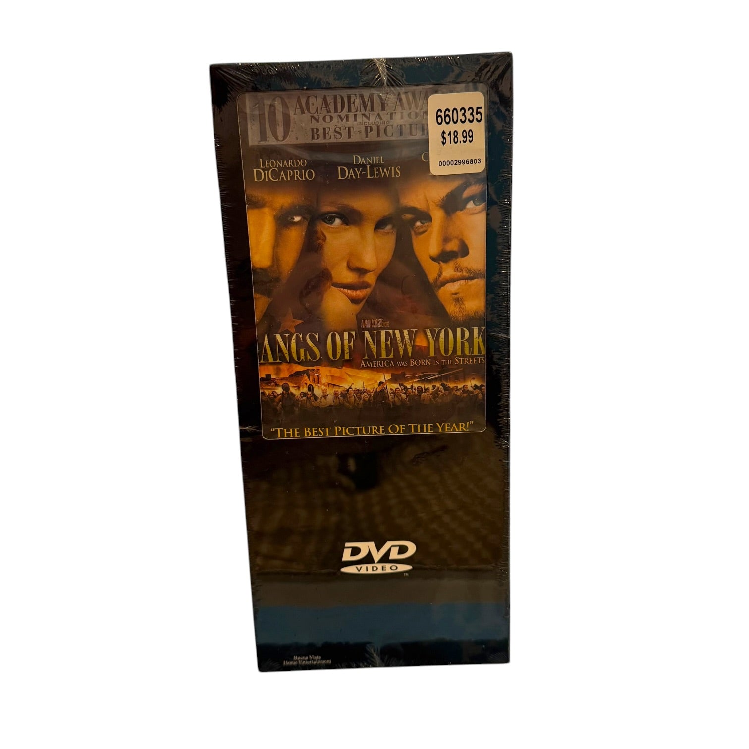 Gangs of New York - Long Box DVD Factory Sealed.