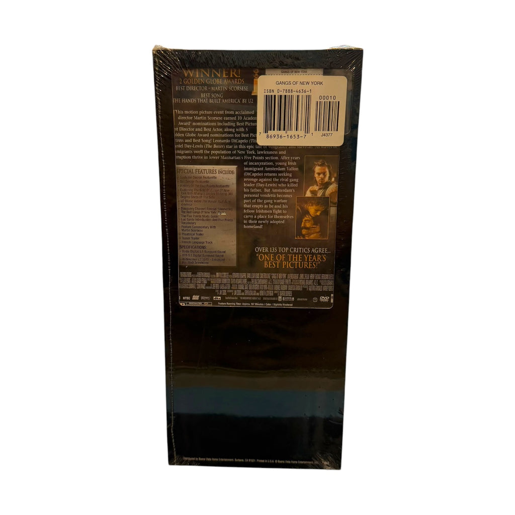 Gangs of New York - Long Box DVD Factory Sealed.