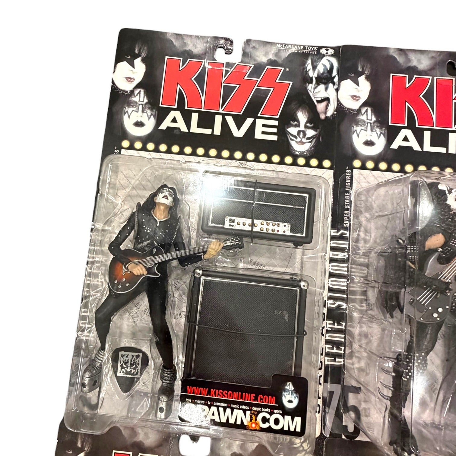 McFarlane Toys - KISS Alive Super Stage NIB 4 Complete Figure Set