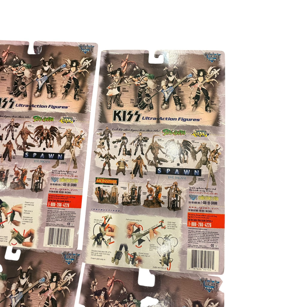 McFarlane Toys - KISS Action NIB 4 Figure Set