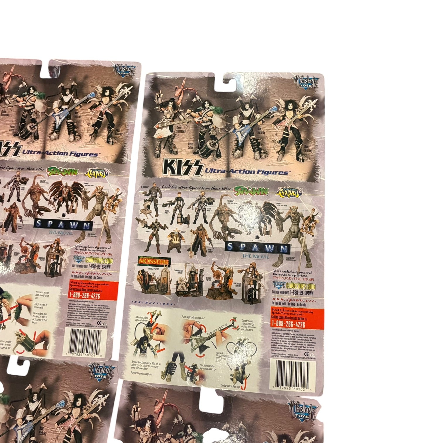 McFarlane Toys - KISS Action NIB 4 Figure Set