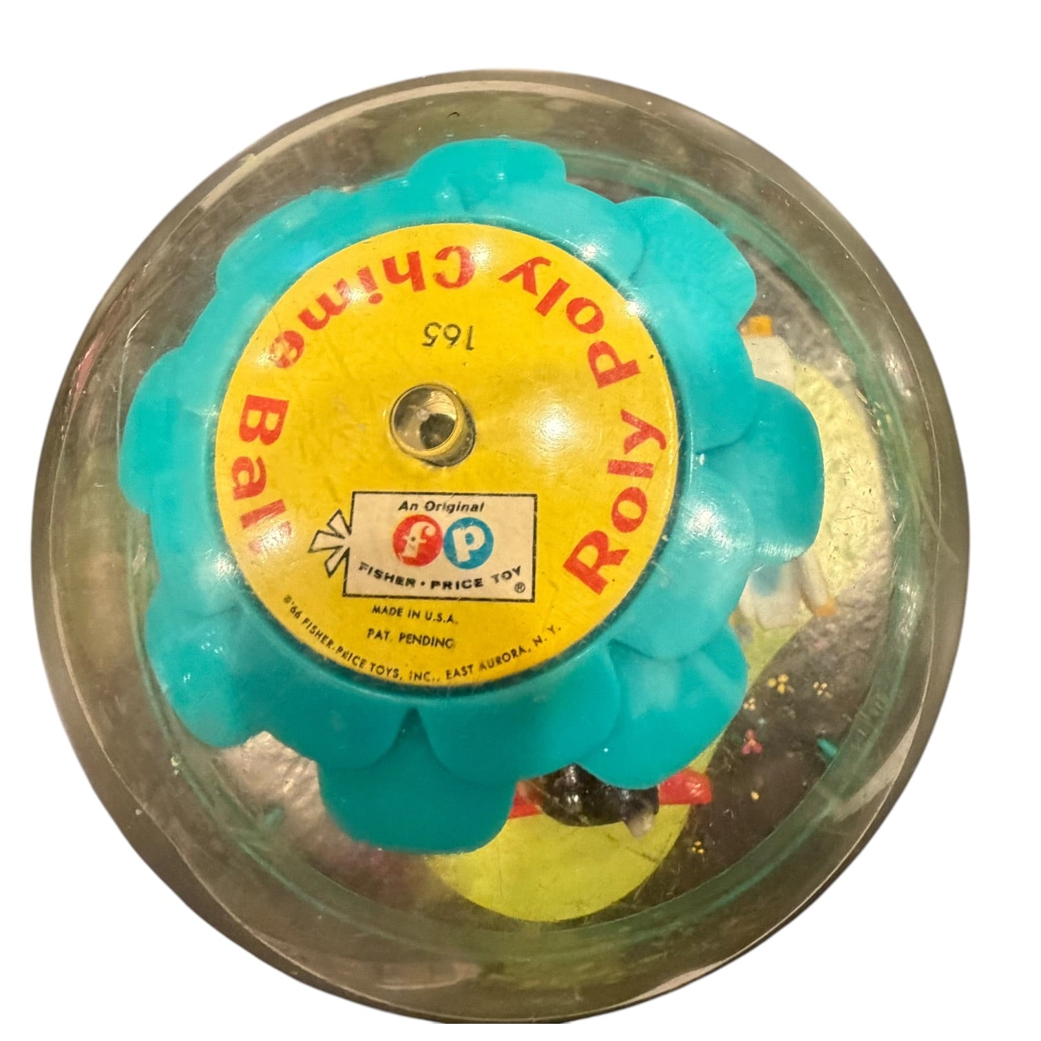 Fisher Price Toys - Roly Poly Chime Ball Vintage 1966 Toy