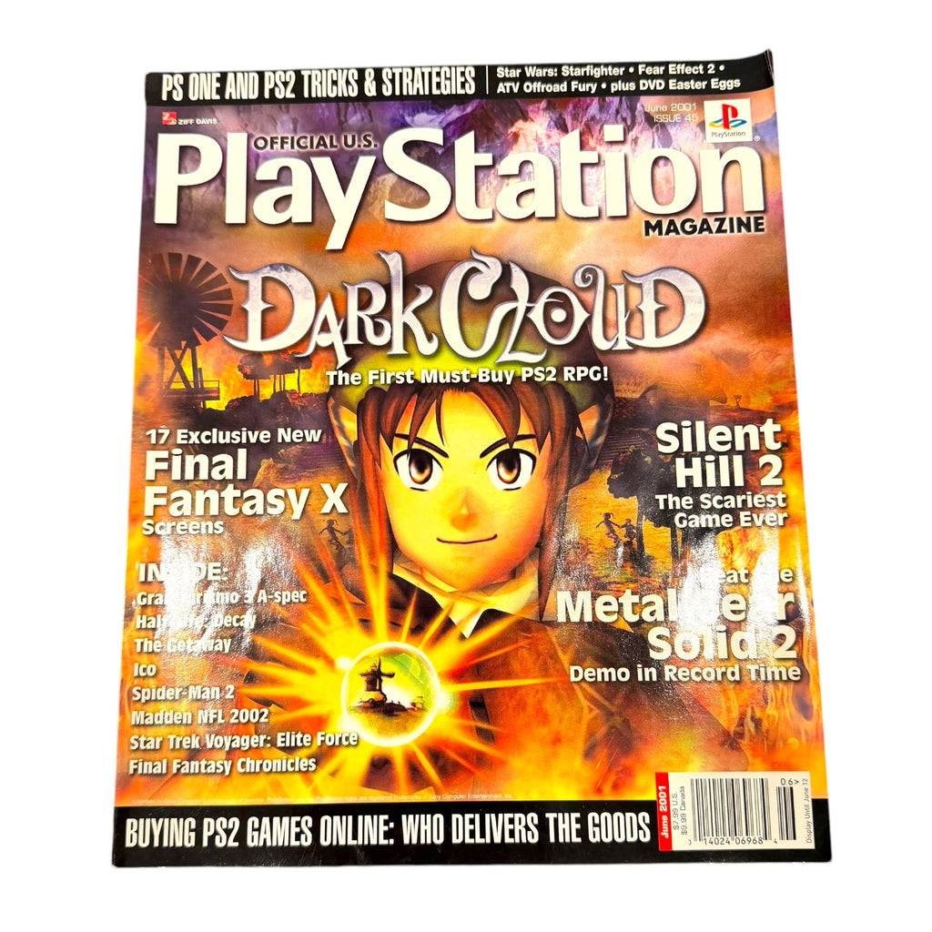 Playstation - Issue #45 June 2001 Dark Cloud Magazine