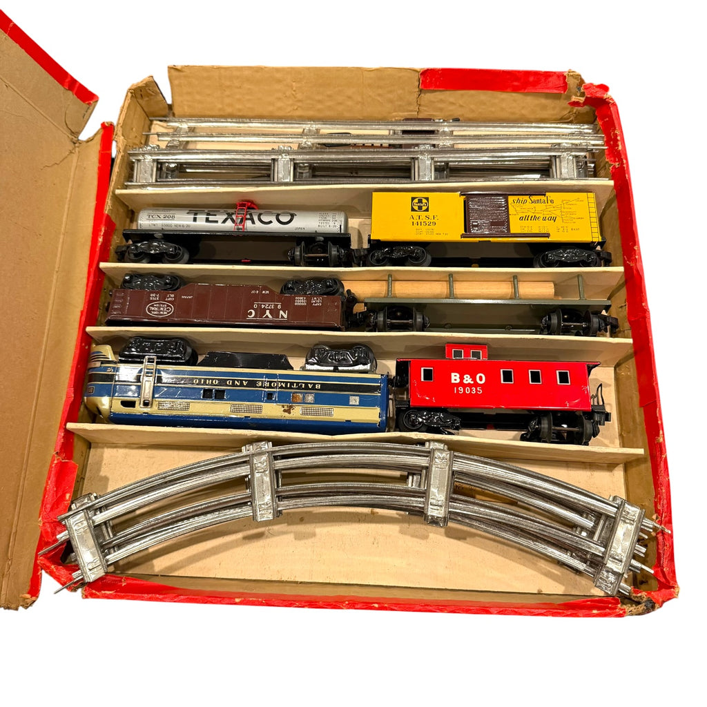 Battery Operation Trains - Japan Tin Model Train Set