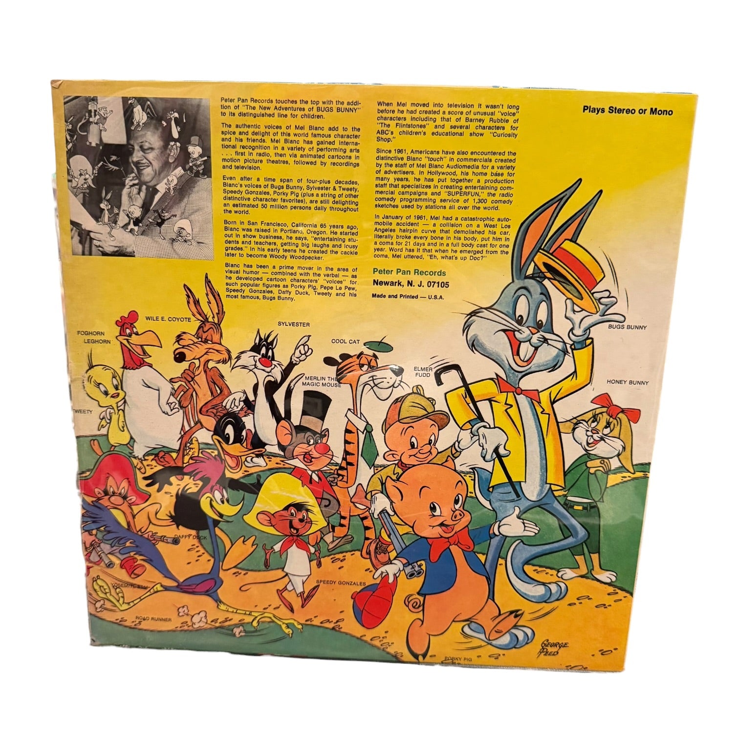 Peter Pan - The New Adventures of Bugs Bunny Vinyl VG