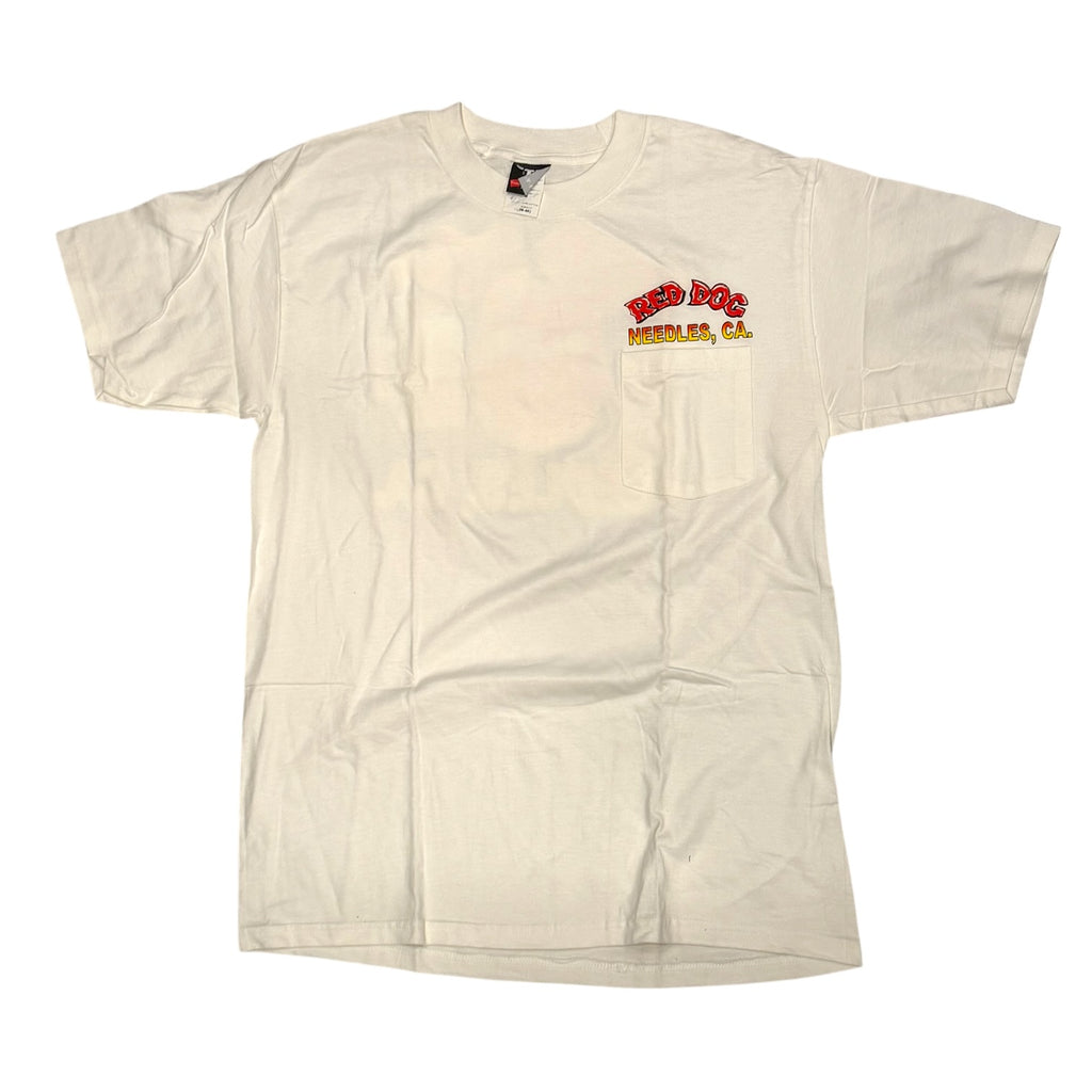 Hanes - Red Dog Needles, CA Pocket Vintage 90s T-Shirt