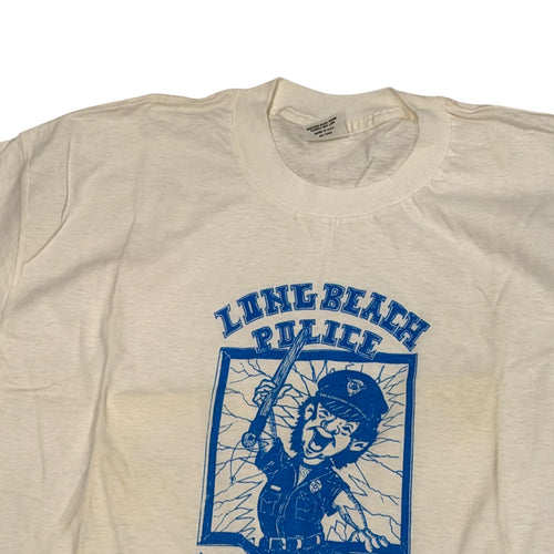 Belton - Long Beach Police We Do Windows Vintage 90s T-Shirt