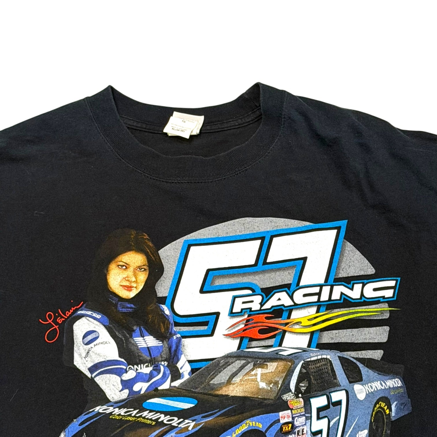 Hanes - Leilani Munter #57 Vintage Y2K T-Shirt