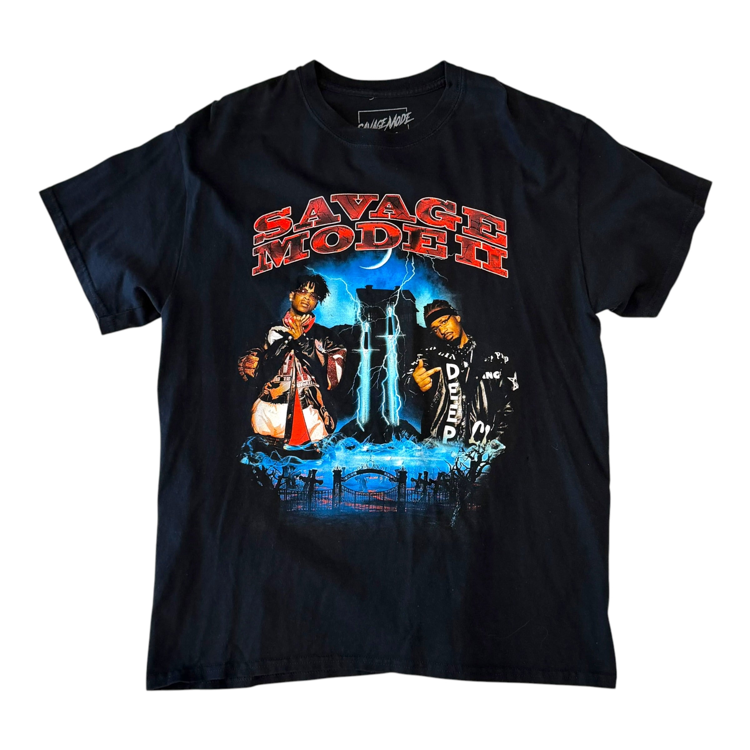 Savage Mode - 21 Savage Metro Boomin Album Promo Graphic T-Shirt