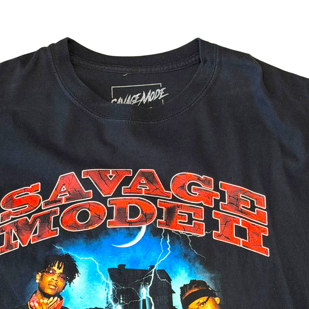 Savage Mode - 21 Savage Metro Boomin Album Promo Graphic T-Shirt