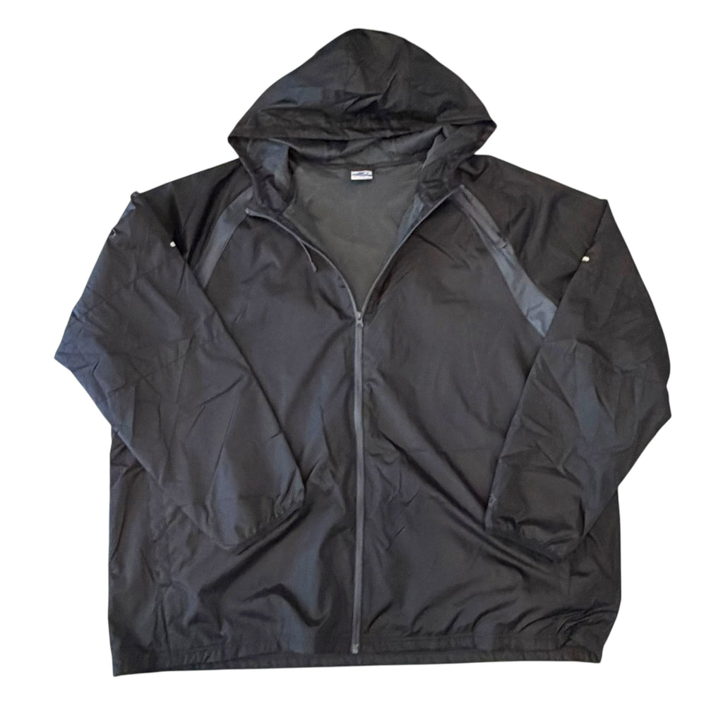 Starter - Full Zip Black Windbreaker Jacket