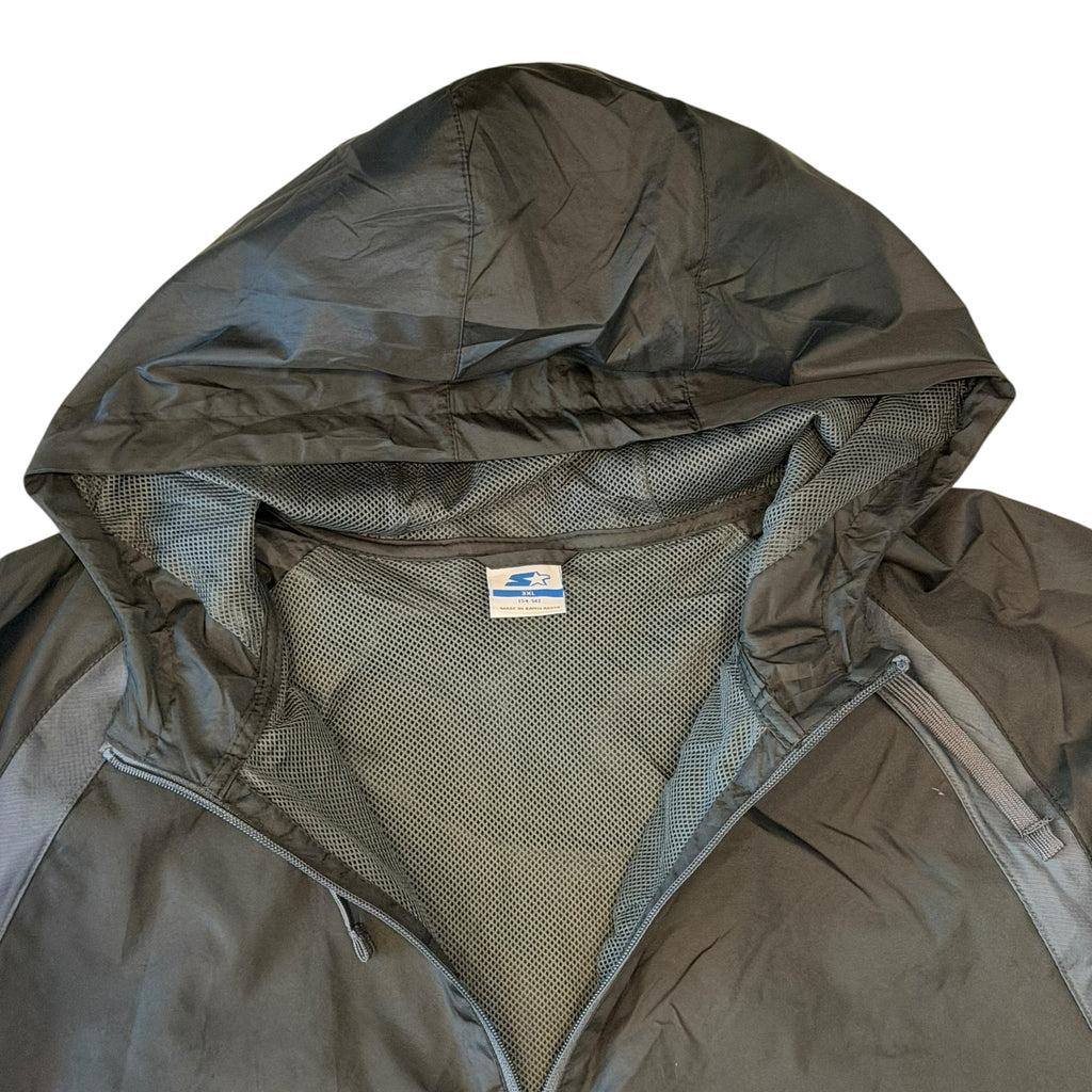 Starter - Full Zip Black Windbreaker Jacket