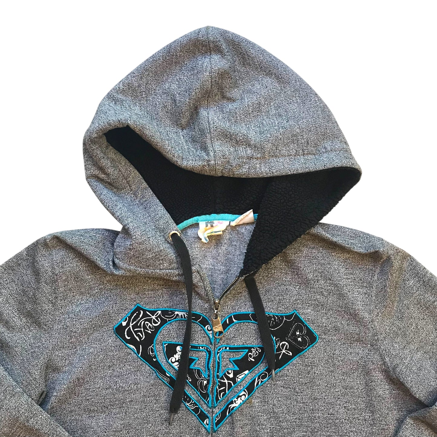 Roxy - Full Zip Vintage Y2K Womens Hoodie Sweatshirt