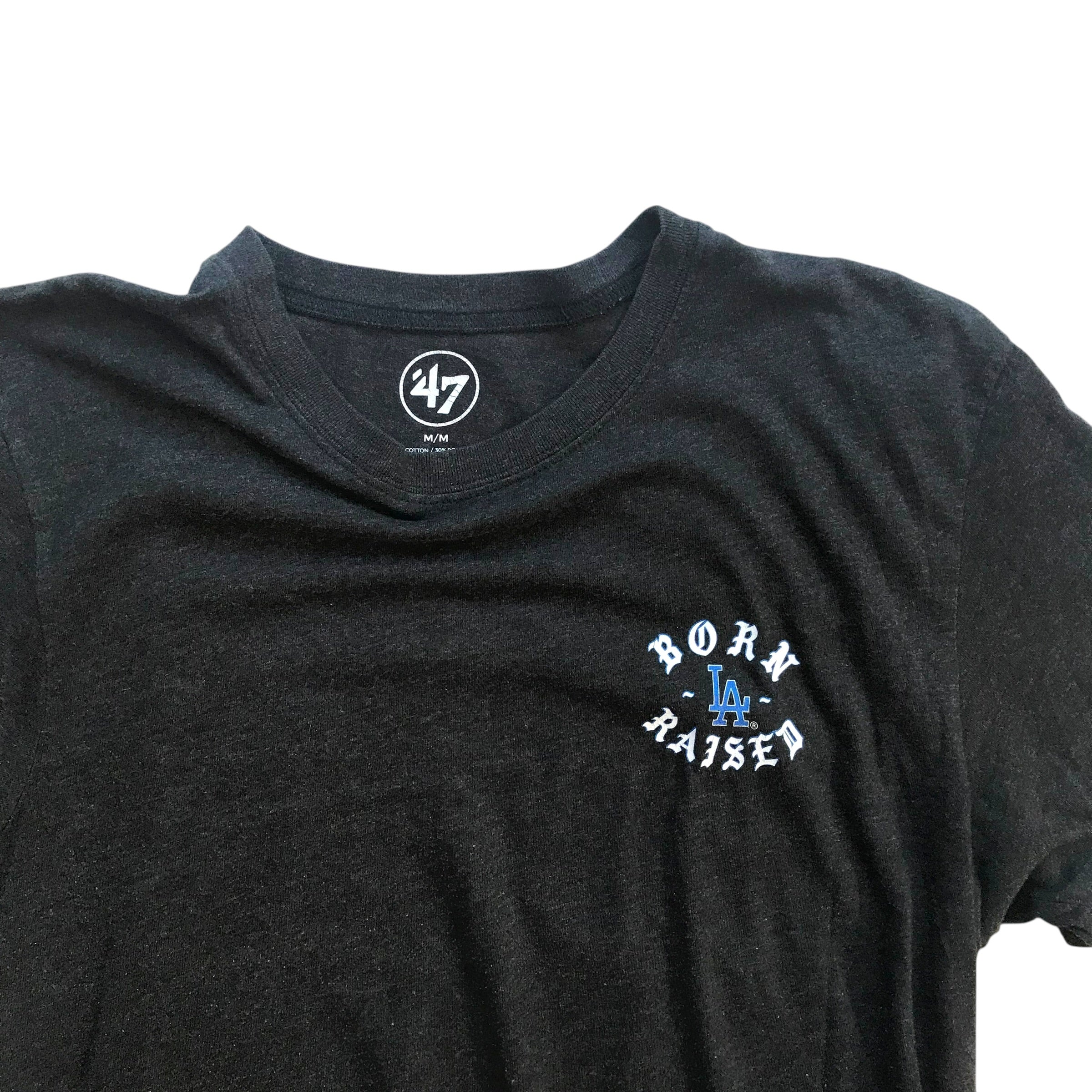 Born x Raised x 47 Brand - Los Angeles Dodgers 2020 Championship T-Shirt