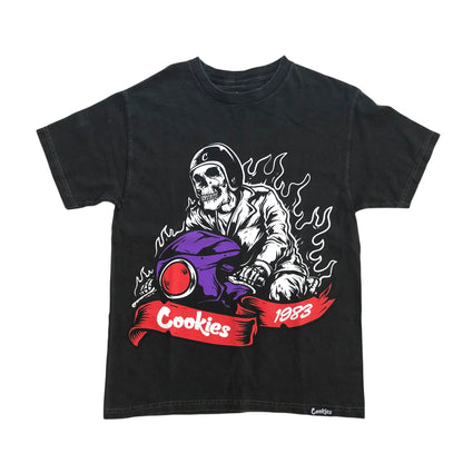 Cookies - Racing Skull Graphic T-Shirt