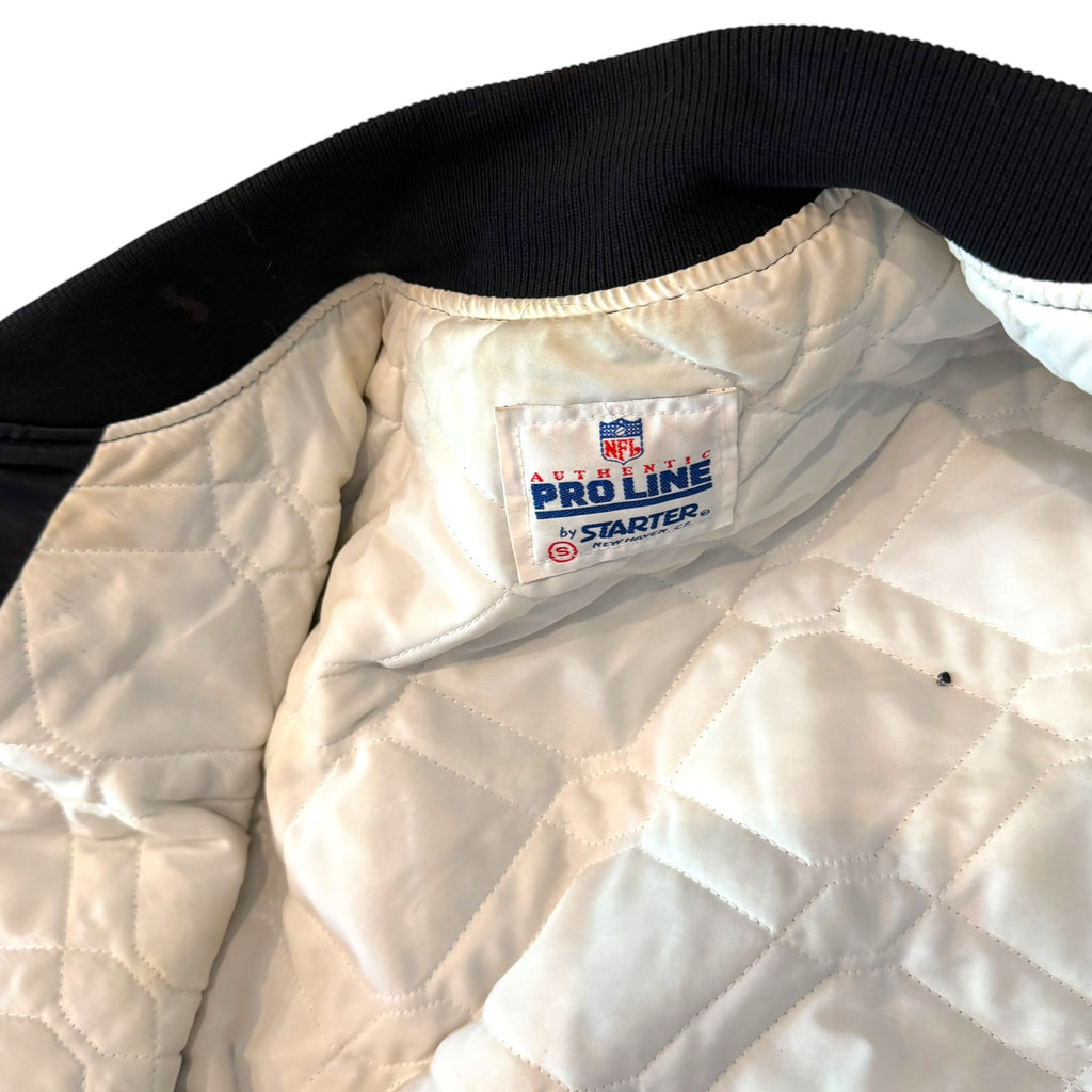 Starter - Cincinnati Bengals Black Vintage 90s Satin Jacket