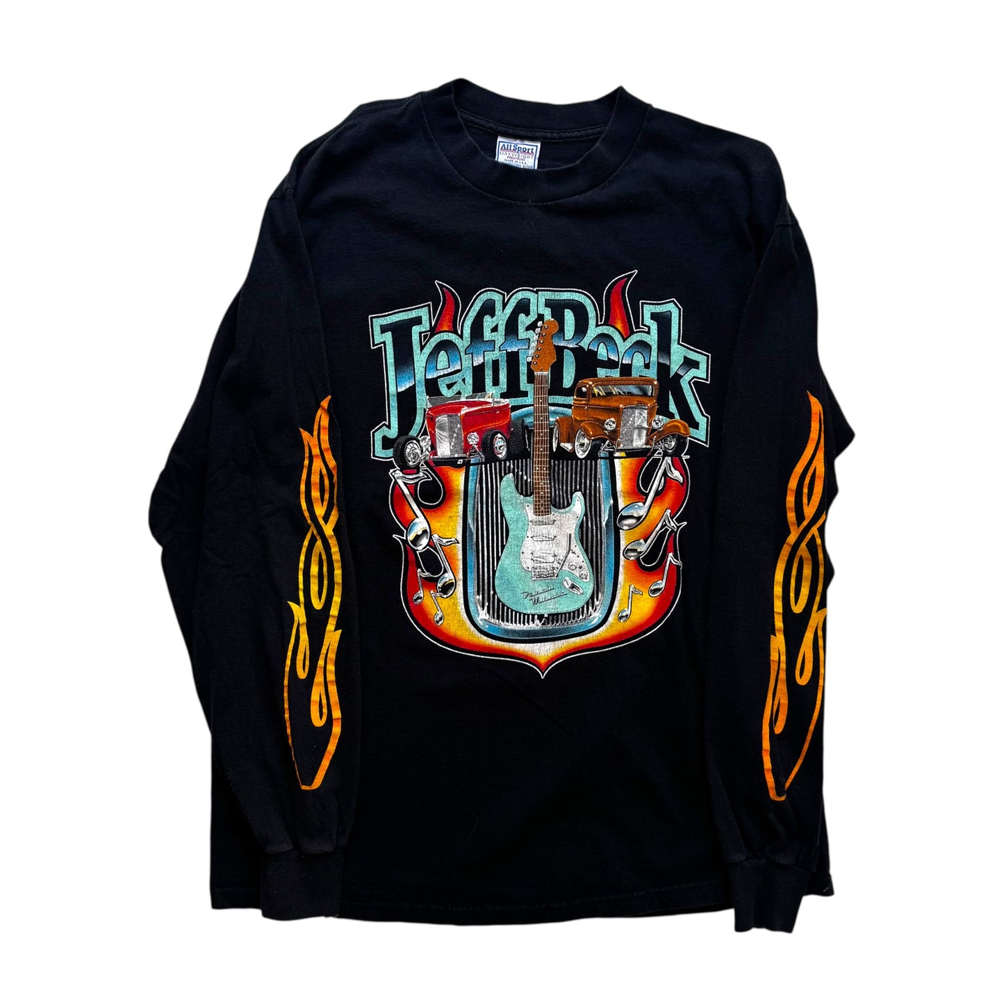 All Sport - Jeff Beck Tour Vintage 90s Long Sleeve Shirt